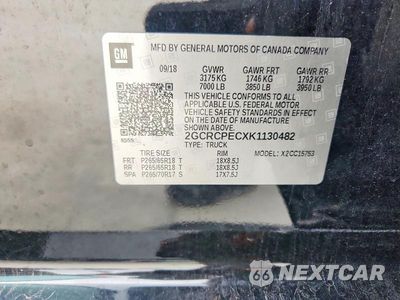 Zdjęcie 12 z 12 samochodu: 2019 CHEVROLET SILVERADO LD C1500 LT VIN:2GCRCPECXK1130482 - miniatura