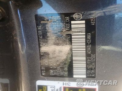 Zdjęcie 12 z 12 samochodu: 2008 TOYOTA CAMRY LE VIN:4T1BE46K88U207763 - miniatura