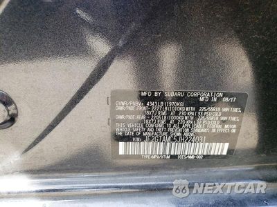 Zdjęcie 12 z 12 samochodu: 2018 SUBARU CROSSTREK LIMITED VIN:JF2GTAMC5JH224031 - miniatura