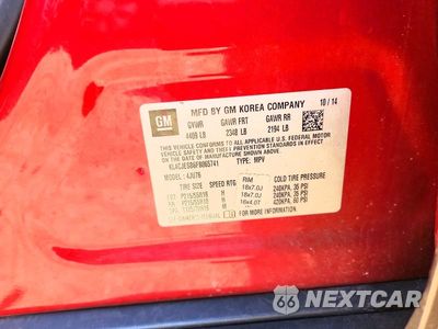 Zdjęcie 11 z 11 samochodu: 2015 BUICK ENCORE VIN:KL4CJESB6FB065741 - miniatura