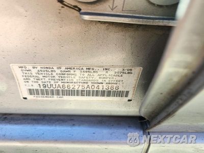 Zdjęcie 13 z 13 samochodu: 2005 ACURA TL VIN:19UUA66275A041366 - miniatura
