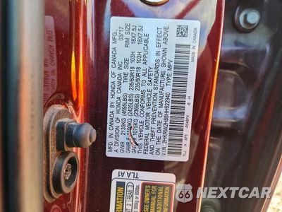 Zdjęcie 13 z 13 samochodu: 2017 HONDA CR-V EXL VIN:2HKRW2H88HH622940 - miniatura