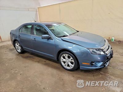 Czwarte zdjęcie samochodu z boku: 2012 FORD FUSION SE VIN:3FAHP0HA7CR384364 - miniatura