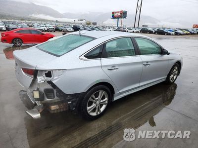 Trzecie zdjęcie samochodu z tyłu: 2019 HYUNDAI SONATA SEL VIN:5NPE34AFXKH812662 - miniatura