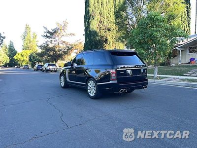 Trzecie zdjęcie samochodu z tyłu: 2016 LAND ROVER RANGE ROVER HSE VIN:SALGS2KF2GA308225 - miniatura
