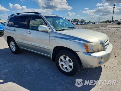 Czwarte zdjęcie samochodu z boku: 2003 TOYOTA HIGHLANDER LIMITED VIN:JTEGF21AX30090970 - miniatura