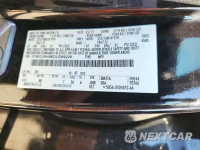 Zdjęcie 14 z 14 samochodu: 2013 FORD ESCAPE SEL VIN:1FMCU0H98DUD89226 - miniatura