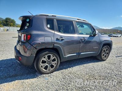 Trzecie zdjęcie samochodu z tyłu: 2017 JEEP RENEGADE LIMITED VIN:ZACCJADBXHPE82753 - miniatura
