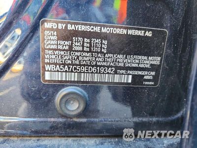 Zdjęcie 12 z 12 samochodu: 2014 BMW 528 VIN:WBA5A7C59ED619342 - miniatura