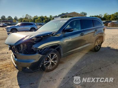 2016 TOYOTA HIGHLANDER XLE 5TDKKRFH9GS168909 - główne zdjęcie licytacji z USA - miniatura