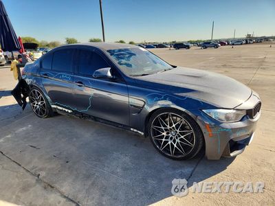 Czwarte zdjęcie samochodu z boku: 2017 BMW M3 COMPETITION VIN:WBS8M9C39H5G84879 - miniatura