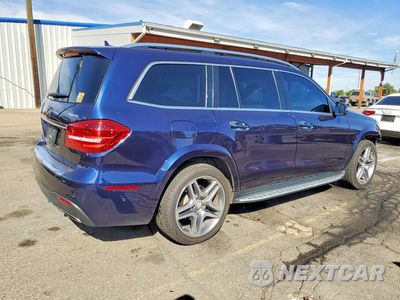 Trzecie zdjęcie samochodu z tyłu: 2017 MERCEDES-BENZ GLS 550 4MATIC VIN:4JGDF7DEXHA820764 - miniatura