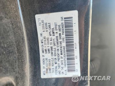 Zdjęcie 12 z 12 samochodu: 2014 HONDA ACCORD SPORT VIN:1HGCR2F53EA065462 - miniatura