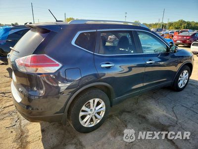 Trzecie zdjęcie samochodu z tyłu: 2015 NISSAN ROGUE S VIN:KNMAT2MT3FP590058 - miniatura