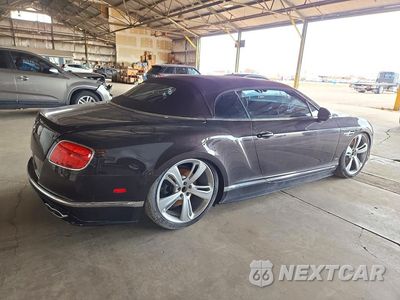 Trzecie zdjęcie samochodu z tyłu: 2016 BENTLEY CONTINENTAL GT V8 S VIN:SCBGH3ZA8GC056834 - miniatura