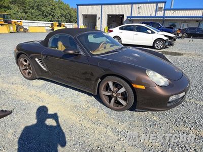 Czwarte zdjęcie samochodu z boku: 2008 PORSCHE BOXSTER VIN:WP0CA29898U710937 - miniatura