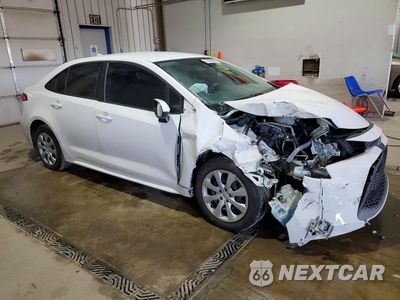 Czwarte zdjęcie samochodu z boku: 2021 TOYOTA COROLLA LE VIN:5YFEPMAE6MP159006 - miniatura