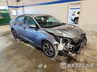 Czwarte zdjęcie samochodu z boku: 2024 NISSAN SENTRA SV VIN:3N1AB8CV1RY333639 - miniatura