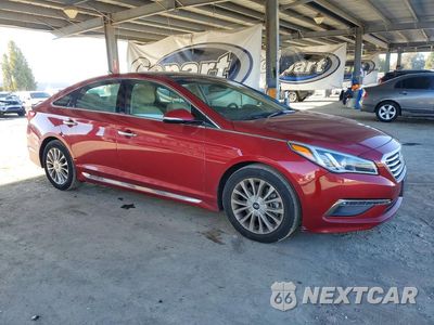 Czwarte zdjęcie samochodu z boku: 2015 HYUNDAI SONATA LIMITED VIN:5NPE34AFXFH128846 - miniatura