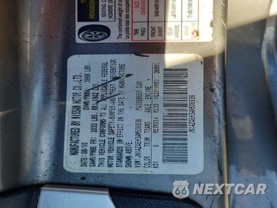 Zdjęcie 12 z 12 samochodu: 2010 NISSAN 370Z BASE VIN:JN1AZ4EH3AM506936 - miniatura