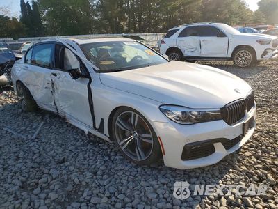 Czwarte zdjęcie samochodu z boku: 2019 BMW 740 I VIN:WBA7E2C54KB454002 - miniatura