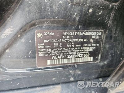 Zdjęcie 12 z 12 samochodu: 2011 BMW 328 XI SULEV VIN:WBAPK5G50BNN31662 - miniatura