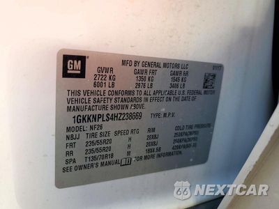 Zdjęcie 13 z 13 samochodu: 2017 GMC ACADIA DENALI VIN:1GKKNPLS4HZ238669 - miniatura