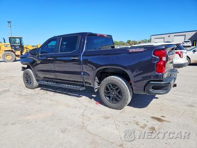 Drugie zdjęcie samochodu z przodu: 2022 CHEVROLET SILVERADO K1500 TRAIL BOSS CUSTOM VIN:3GCPDCEK6NG639632 - miniatura