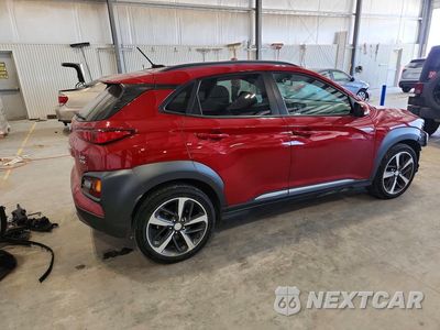 Trzecie zdjęcie samochodu z tyłu: 2018 HYUNDAI KONA LIMITED VIN:KM8K3CA5XJU066119 - miniatura