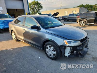 Czwarte zdjęcie samochodu z boku: 2014 VOLKSWAGEN JETTA BASE VIN:3VW2K7AJ1EM412187 - miniatura