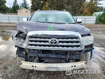 Piąte zdjęcie samochodu w środku: 2017 TOYOTA SEQUOIA LIMITED VIN:5TDJY5G14HS152719 - miniatura