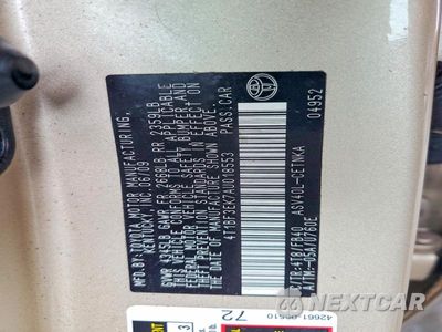 Zdjęcie 12 z 12 samochodu: 2010 TOYOTA CAMRY LE VIN:4T1BF3EK7AU018553 - miniatura