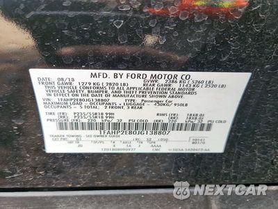 Zdjęcie 13 z 13 samochodu: 2018 FORD TAURUS SEL VIN:1FAHP2E80JG138807 - miniatura
