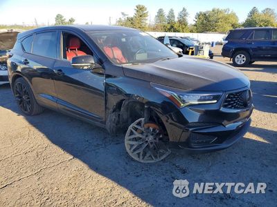Czwarte zdjęcie samochodu z boku: 2020 ACURA RDX A-SPEC VIN:5J8TC2H6XLL802858 - miniatura
