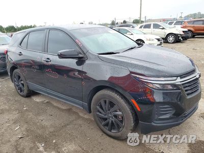Czwarte zdjęcie samochodu z boku: 2023 CHEVROLET EQUINOX LS VIN:3GNAXHEG8PL271011 - miniatura