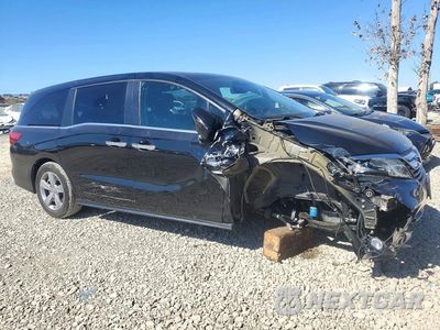 Czwarte zdjęcie samochodu z boku: 2019 HONDA ODYSSEY EXL VIN:5FNRL6H70KB132781 - miniatura