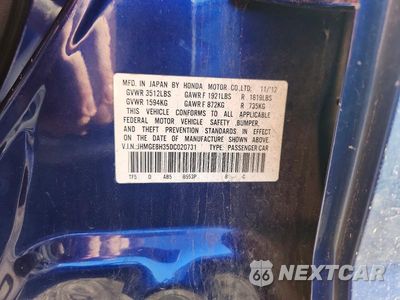 Zdjęcie 12 z 12 samochodu: 2013 HONDA FIT VIN:JHMGE8H35DC020731 - miniatura