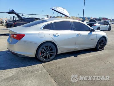 Trzecie zdjęcie samochodu z tyłu: 2018 CHEVROLET MALIBU LT VIN:1G1ZD5ST4JF121332 - miniatura