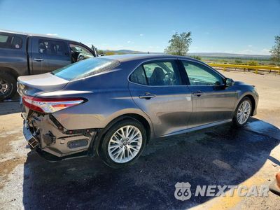 Trzecie zdjęcie samochodu z tyłu: 2018 TOYOTA CAMRY HYBRID XLE VIN:4T1B21HK6JU505271 - miniatura