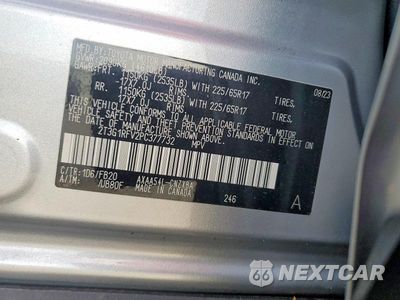 Zdjęcie 13 z 13 samochodu: 2023 TOYOTA RAV4 LE VIN:2T3G1RFV2PC377732 - miniatura