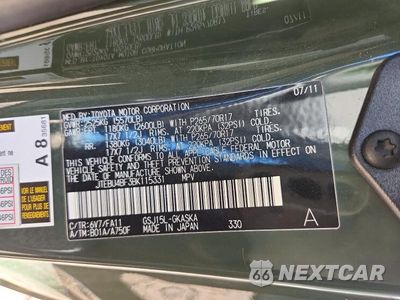 Zdjęcie 13 z 13 samochodu: 2011 TOYOTA FJ CRUISER BASE VIN:JTEBU4BF3BK115331 - miniatura
