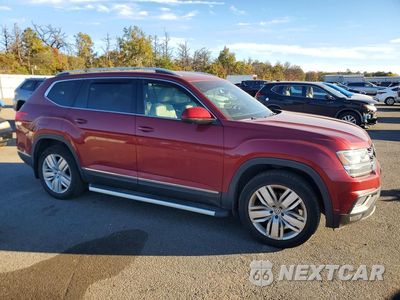 Czwarte zdjęcie samochodu z boku: 2018 VOLKSWAGEN ATLAS SEL PREMIUM VIN:1V2NR2CAXJC540532 - miniatura