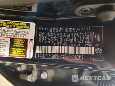 Zdjęcie 12 z 12 samochodu: 2023 TOYOTA CAMRY LE VIN:4T1C31AK5PU055309 - miniatura
