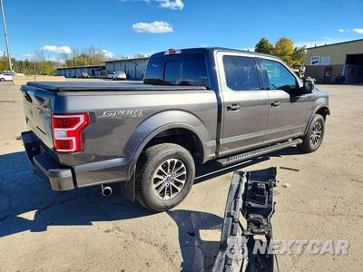 Trzecie zdjęcie samochodu z tyłu: 2018 FORD F150 SUPERCREW VIN:1FTEW1E55JFE54550 - miniatura