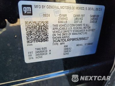 Zdjęcie 14 z 14 samochodu: 2024 CHEVROLET EQUINOX 2LT VIN:3GN7DLRP9RS295617 - miniatura