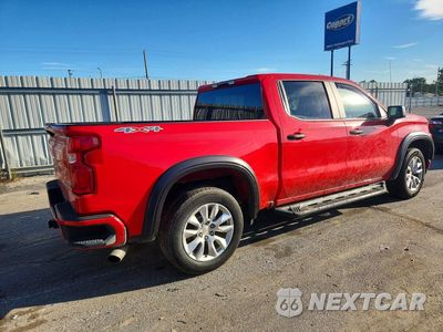 Trzecie zdjęcie samochodu z tyłu: 2020 CHEVROLET SILVERADO K1500 CUSTOM VIN:3GCPYBEH5LG207162 - miniatura