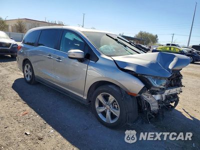 Czwarte zdjęcie samochodu z boku: 2018 HONDA ODYSSEY EXL VIN:5FNRL6H79JB002741 - miniatura