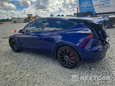 Drugie zdjęcie samochodu z przodu: 2022 TESLA MODEL Y VIN:7SAYGDEF3NF531062 - miniatura