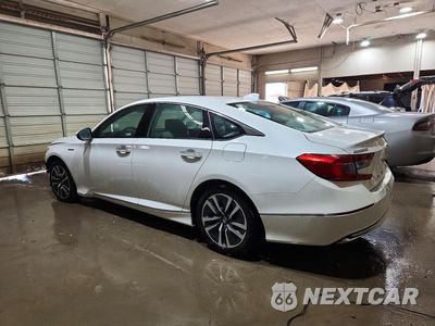 Drugie zdjęcie samochodu z przodu: 2018 HONDA ACCORD TOURING HYBRID VIN:1HGCV3F97JA002346 - miniatura