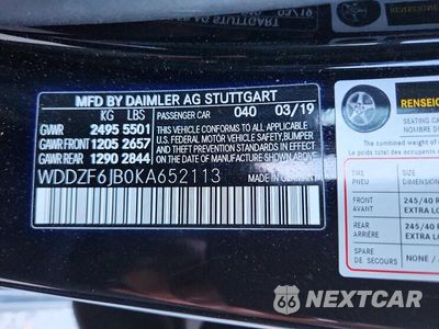 Zdjęcie 13 z 13 samochodu: 2019 MERCEDES-BENZ E 450 4MATIC VIN:WDDZF6JB0KA652113 - miniatura